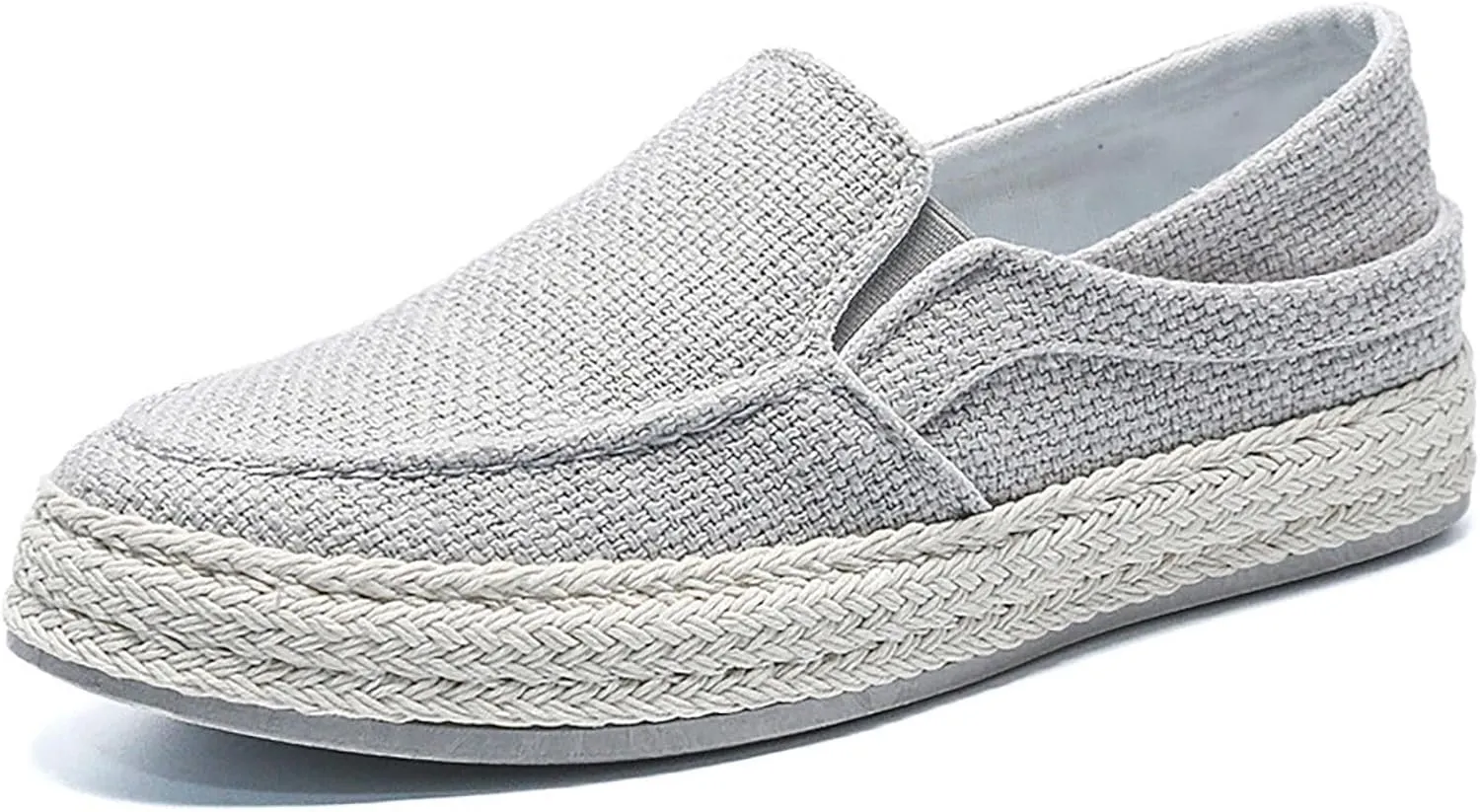 2022 Men's New Spring and Autumn Fisherman's Shoes Canvas Thick Soled Slip On Shoes Leather Tennis Shoes for Men Casual