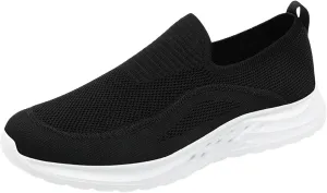 Arch Support Sports Shoes for Men Lightweight Cushion Sneaker Convenient Slip On Shoes Jogging Walking Sneaker