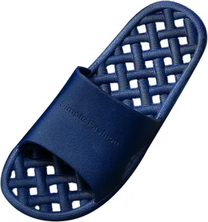 Bathroom Slippers Men Shower Shoes Women Mens Slippers Slides for Women Quick Drying Indoor Dorms