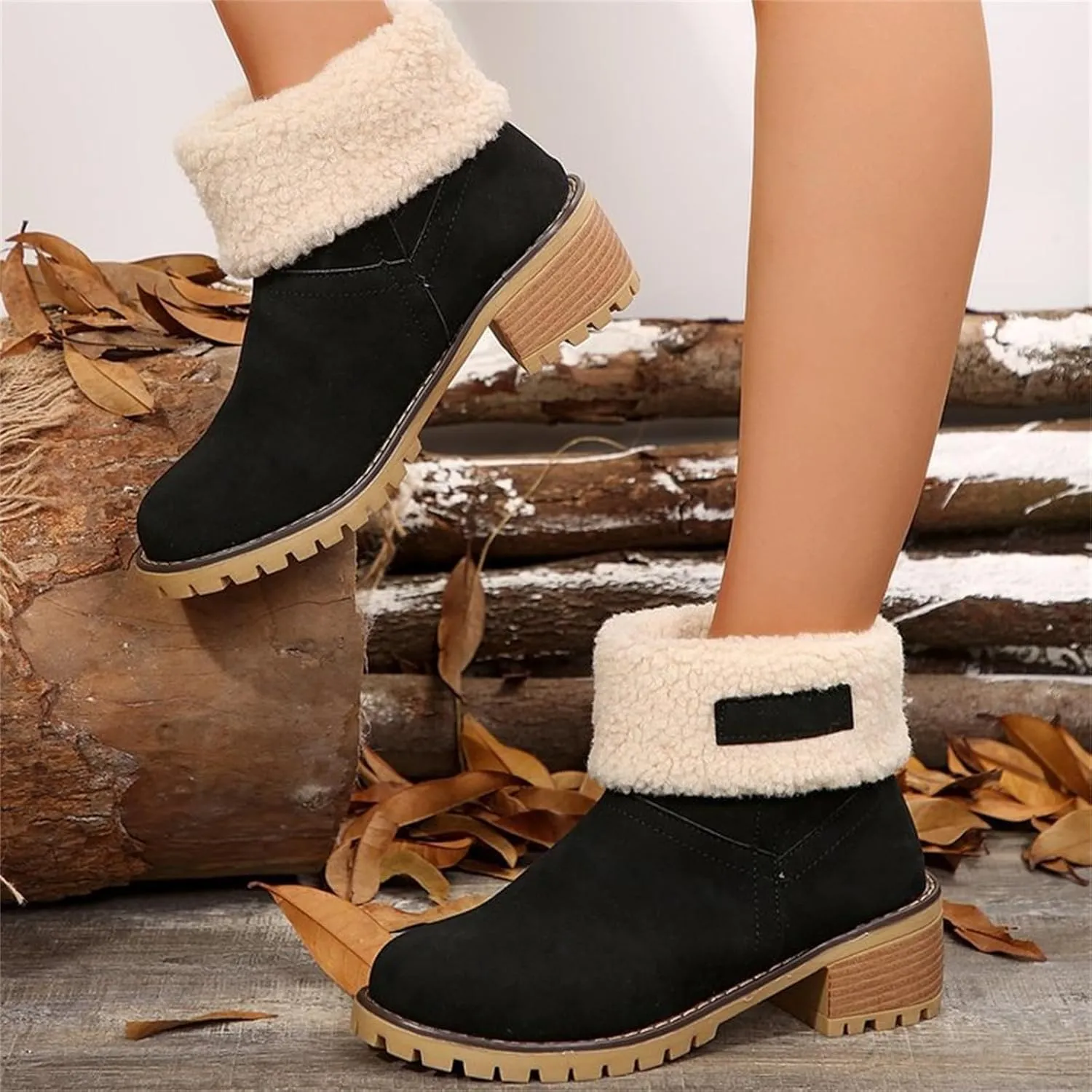 Black Booties Black Heeled Boots Cowboy Boots for Women Women Black Boots Ankle Womens Ankle Boots No Heel Dressy Ankle Boots Women Low Heel