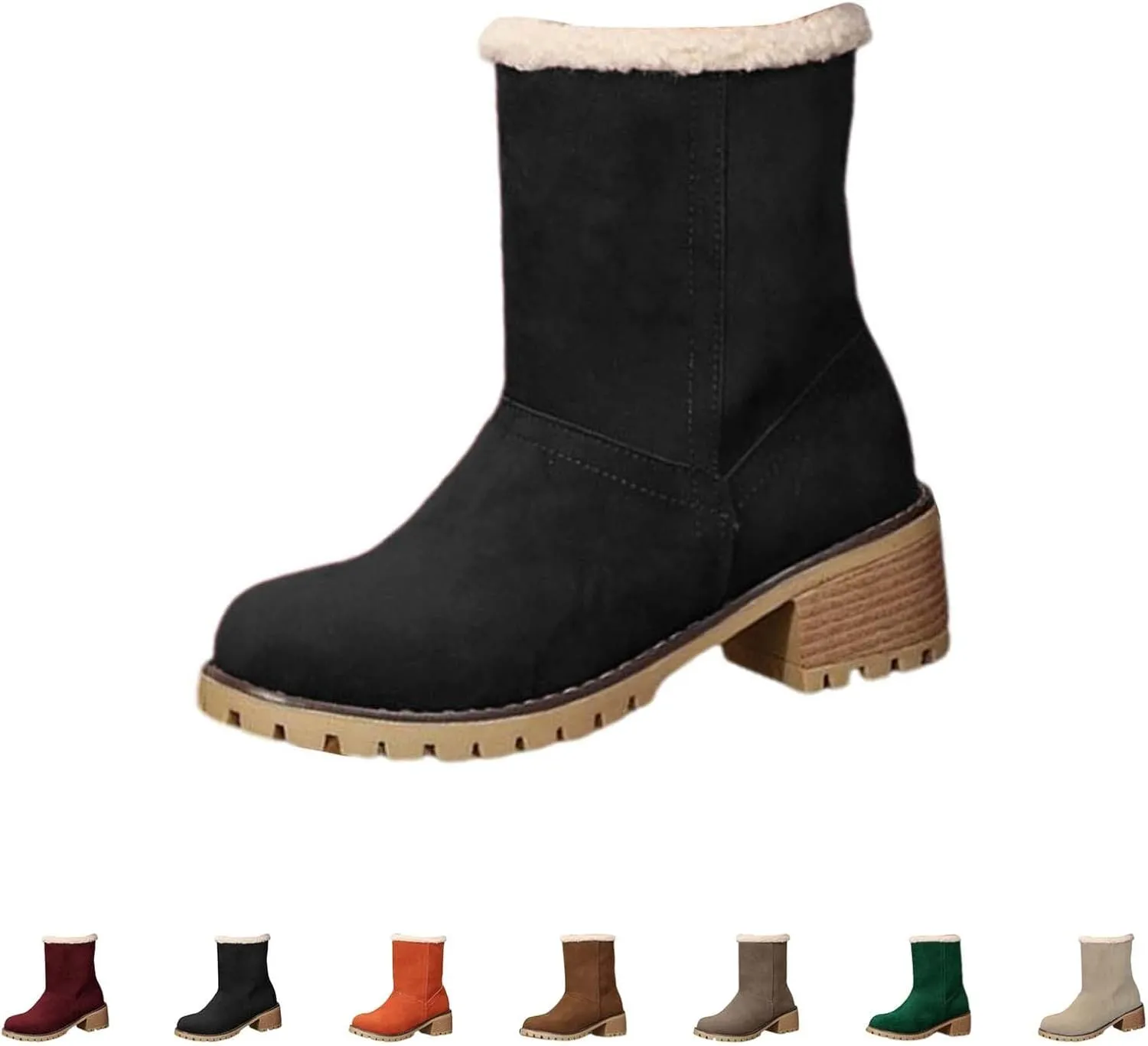 Black Booties Black Heeled Boots Cowboy Boots for Women Women Black Boots Ankle Womens Ankle Boots No Heel Dressy Ankle Boots Women Low Heel