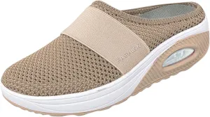 Black Casual Sneakers for Women Platform Women's Black Slip On Tennis Shoes Walking Shoes for Women Slip Ons Women's Sneakers Wide Feet Zapatos Cerrados De Mujer De Vestir Elegantes Comodos