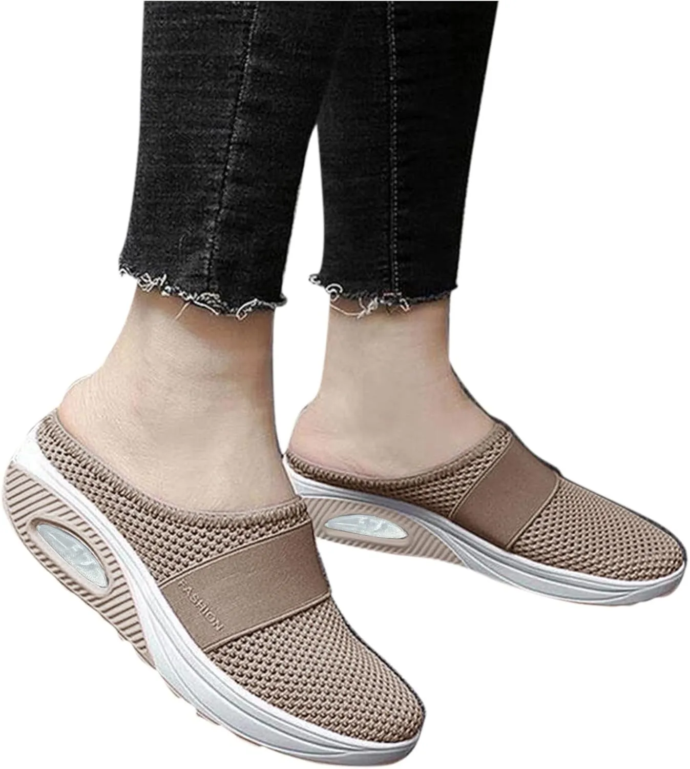 Black Casual Sneakers for Women Platform Women's Black Slip On Tennis Shoes Walking Shoes for Women Slip Ons Women's Sneakers Wide Feet Zapatos Cerrados De Mujer De Vestir Elegantes Comodos