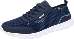 Breathable Walking Shoes for Men Casual Sneaker Mesh Breathable Walking Shoe Men's Sport Breathable Mesh Shoes