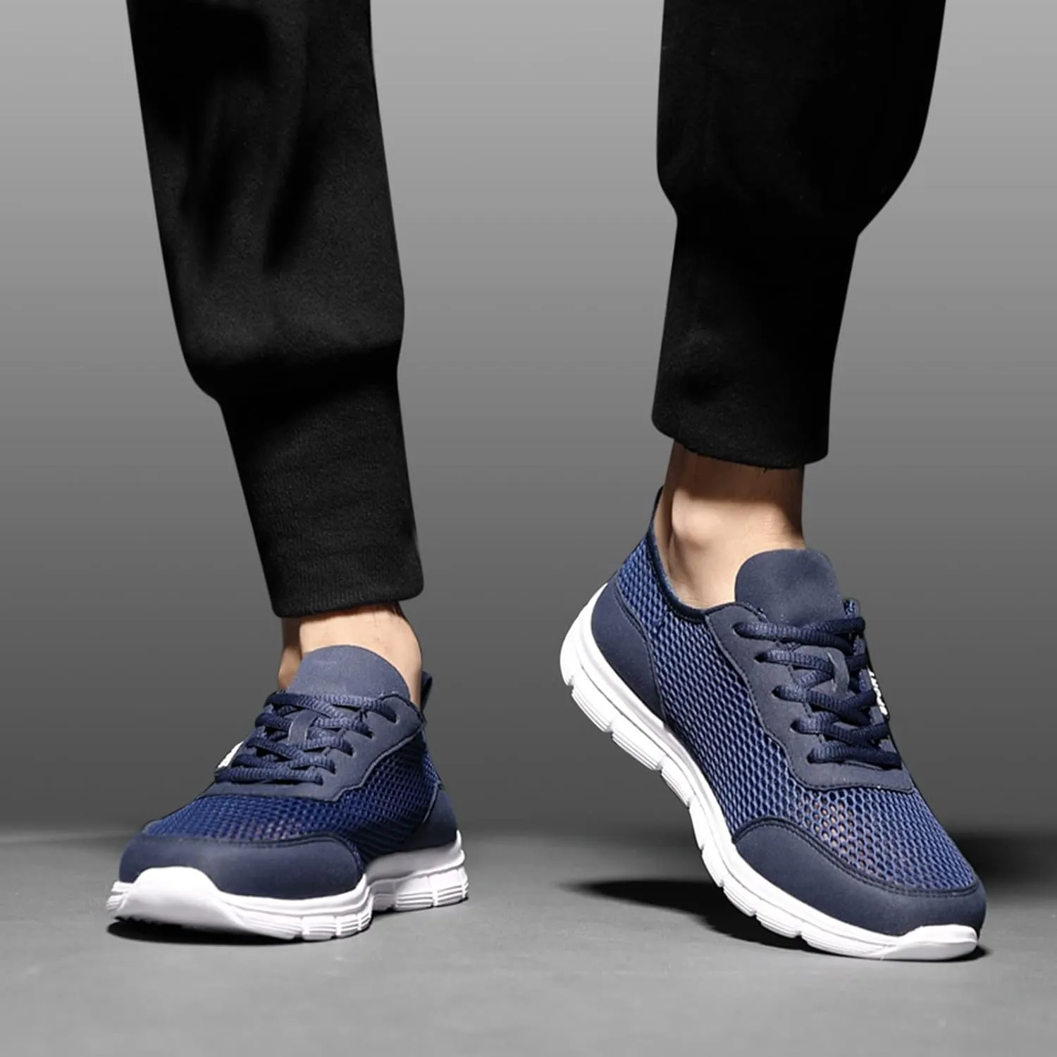 Breathable Walking Shoes for Men Casual Sneaker Mesh Breathable Walking Shoe Men's Sport Breathable Mesh Shoes