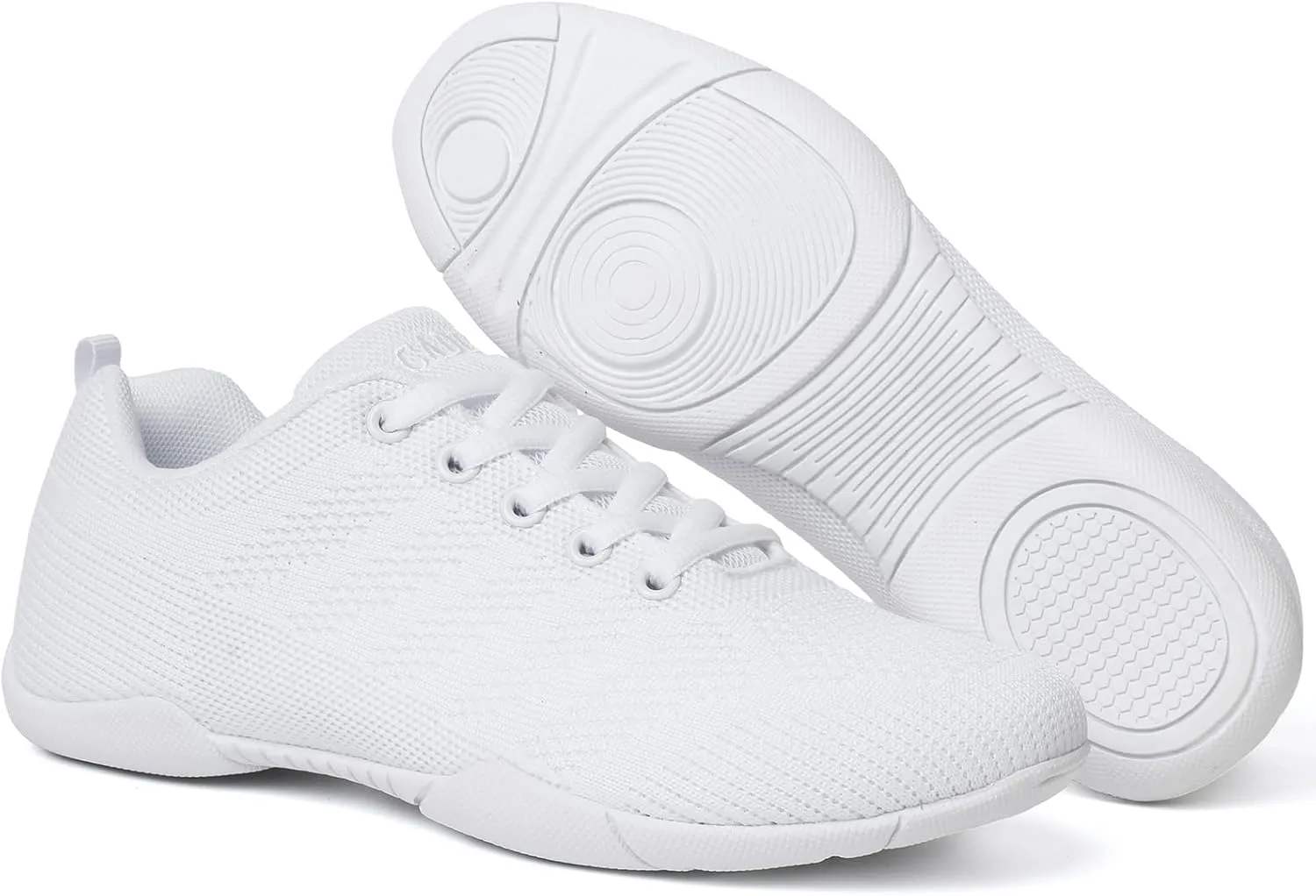 CADIDL Cheer Shoes Women White Cheerleading Dance Shoes