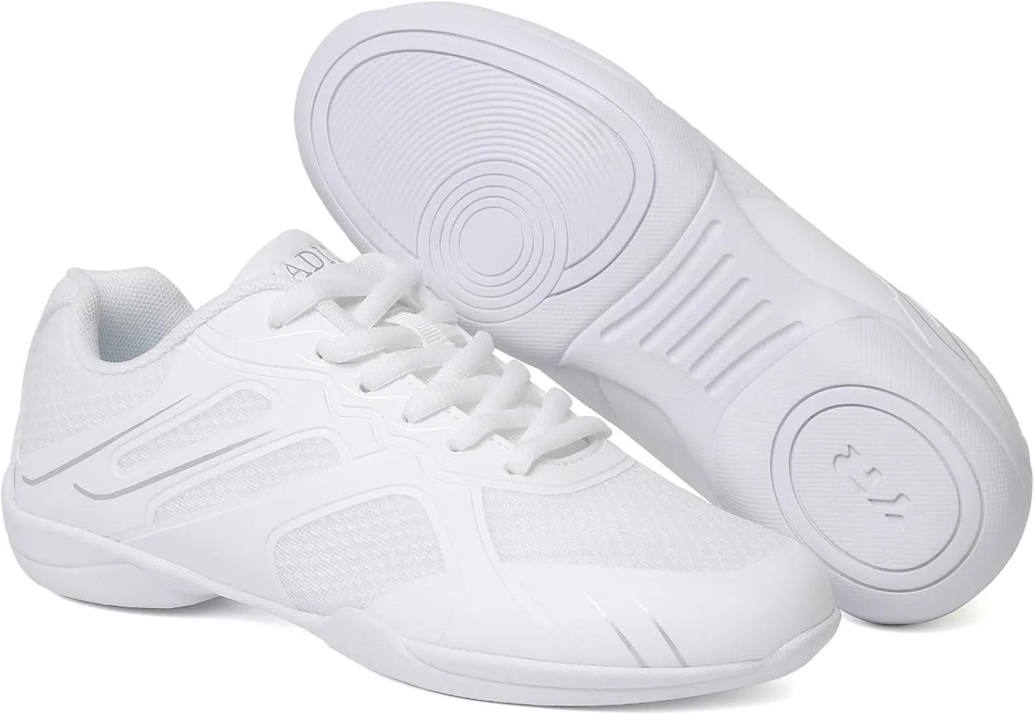 CADIDL Cheer Shoes Women White Cheerleading Dance Shoes