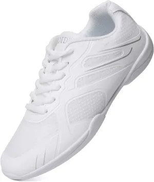 CADIDL Cheer Shoes Women White Cheerleading Dance Shoes