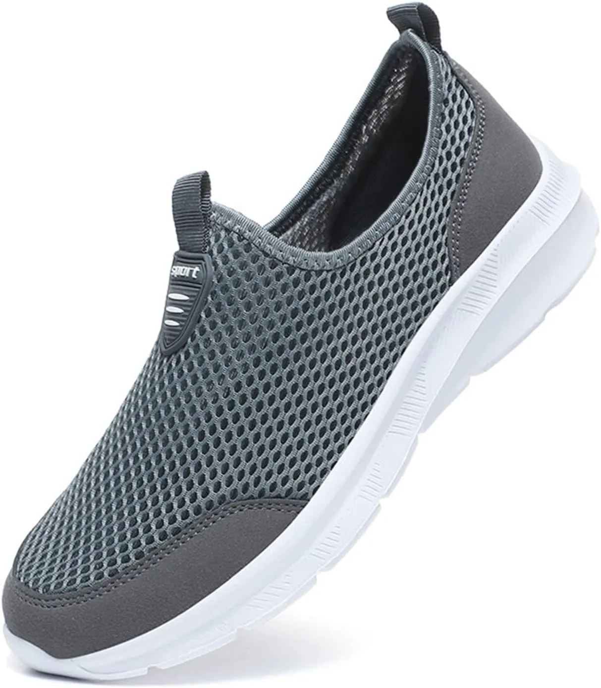 Casual Dress Shoes Fashion Summer Men Breathable Mesh Shallow Lace Up Casual Shoes