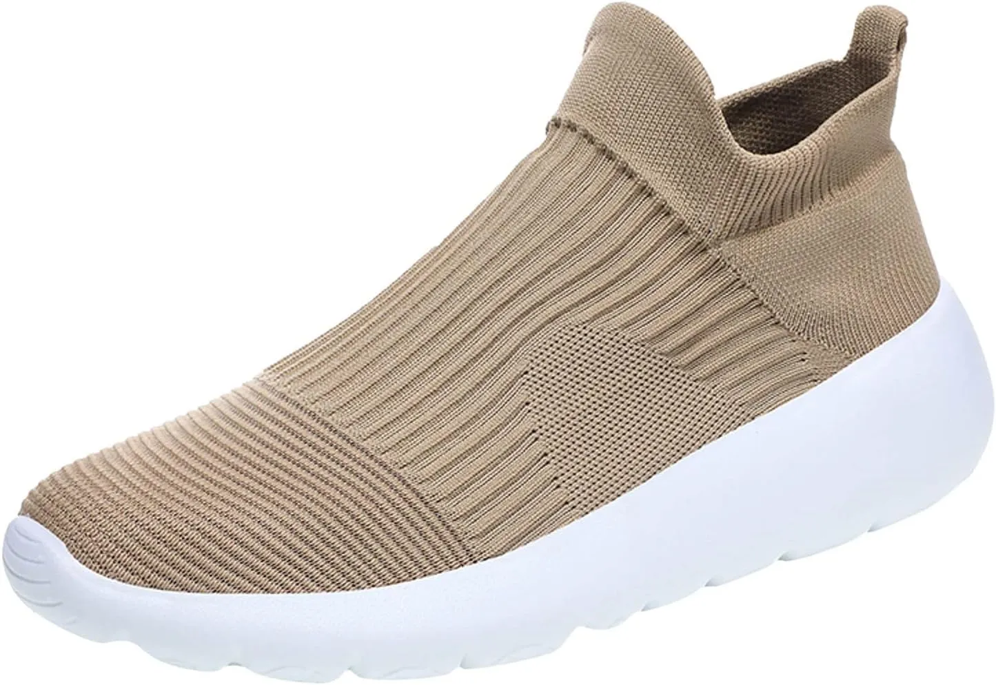 Casual Dress Shoes Men Sports Shoes New Pattern Summer Mesh Breathable Comfortable Simple Solid Color Slip On Fashion