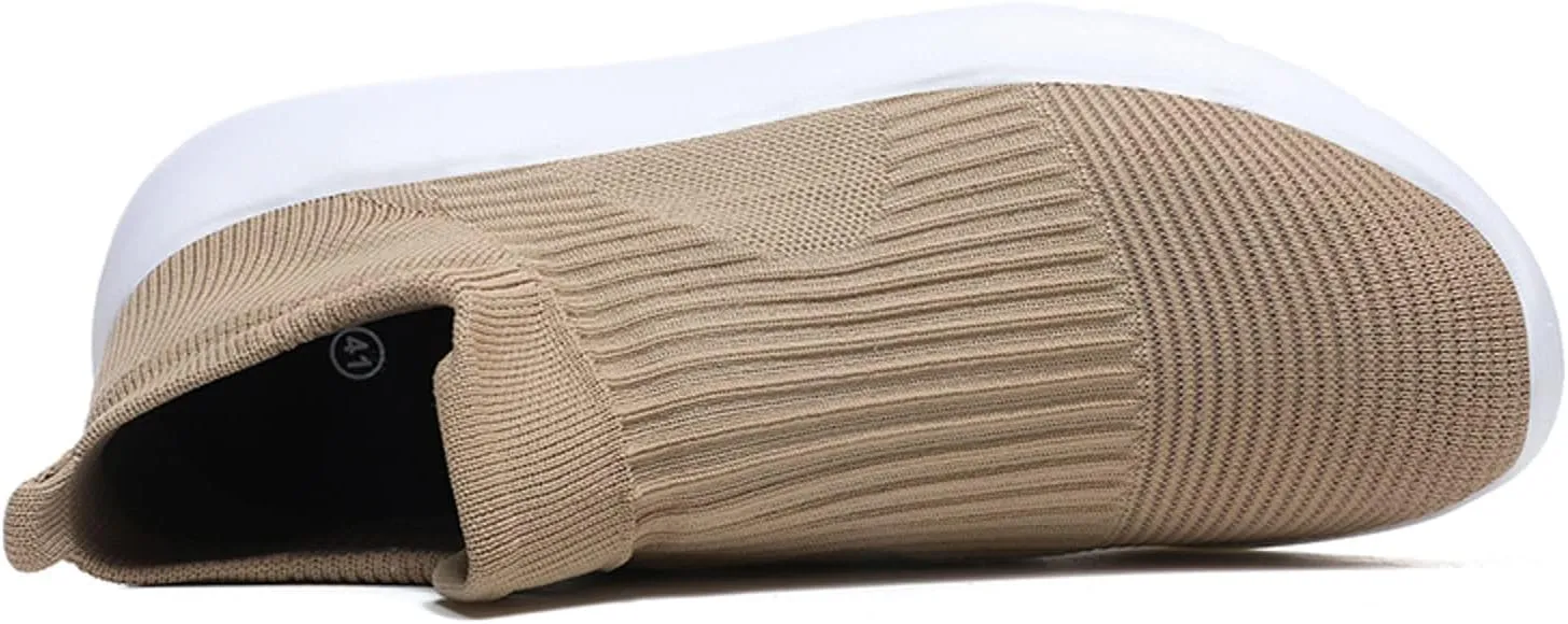 Casual Dress Shoes Men Sports Shoes New Pattern Summer Mesh Breathable Comfortable Simple Solid Color Slip On Fashion
