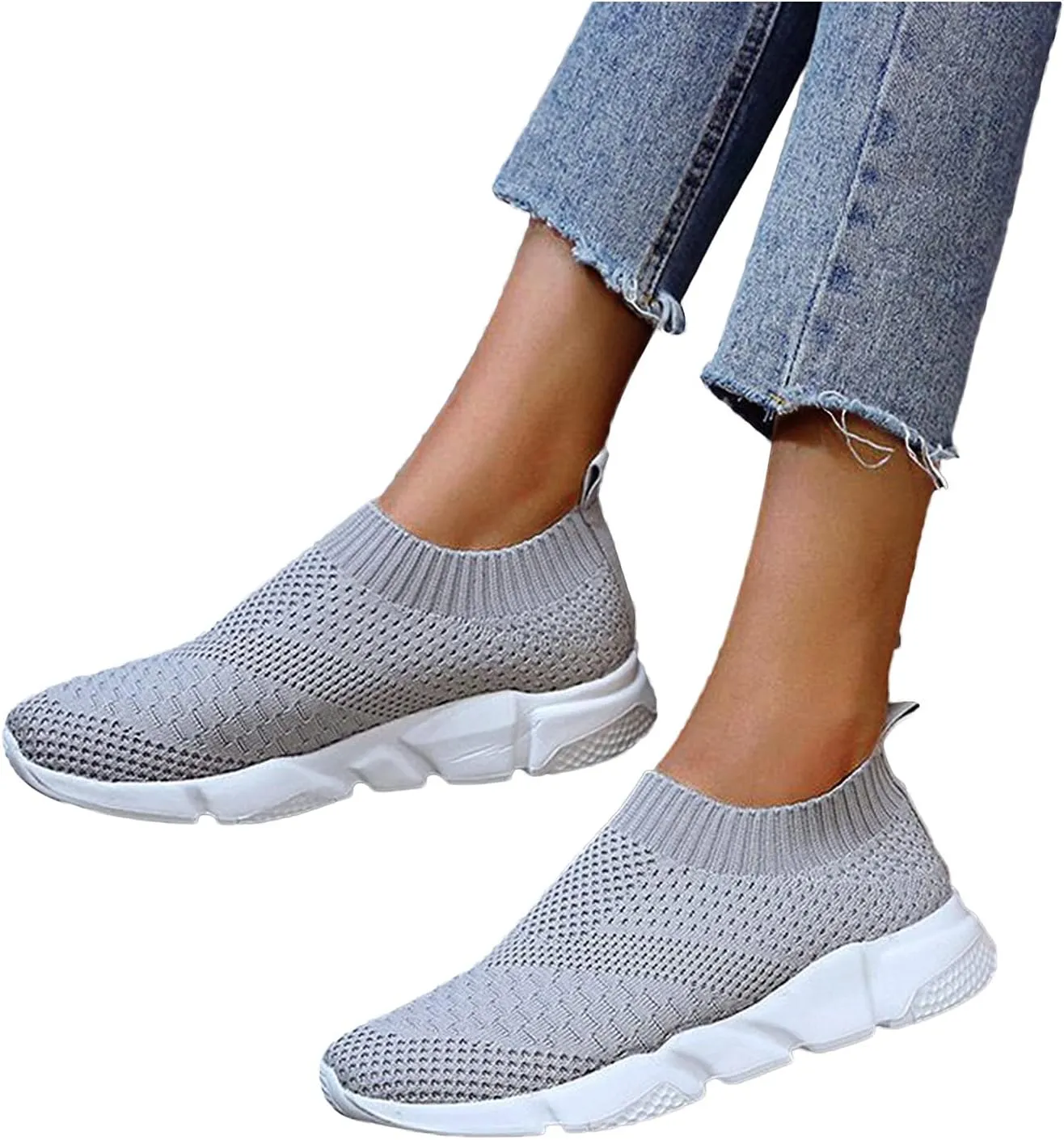 Casual Sneakers for Women Platform Tenis para Caminar Y Correr De Mujer Comodos Hiking Shoes Women Lightweight All Weather Sneakers for Women Fashion Platform White Womens Shoes Casual Slip Ons Mules