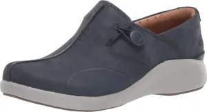 Clarks Womens UN Loop 2 Walk Slip-On Shoes
