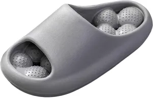 Cloud Slides Non Slip Quick Drying Bathroom Slippers for Women Men Lightweight Beach Sandals with Drain Holes