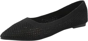 Comfortable Work Shoes Women Shoes Fashionable Flat Sole Single Fly Woven Thickened Soft Sole Casual Flat