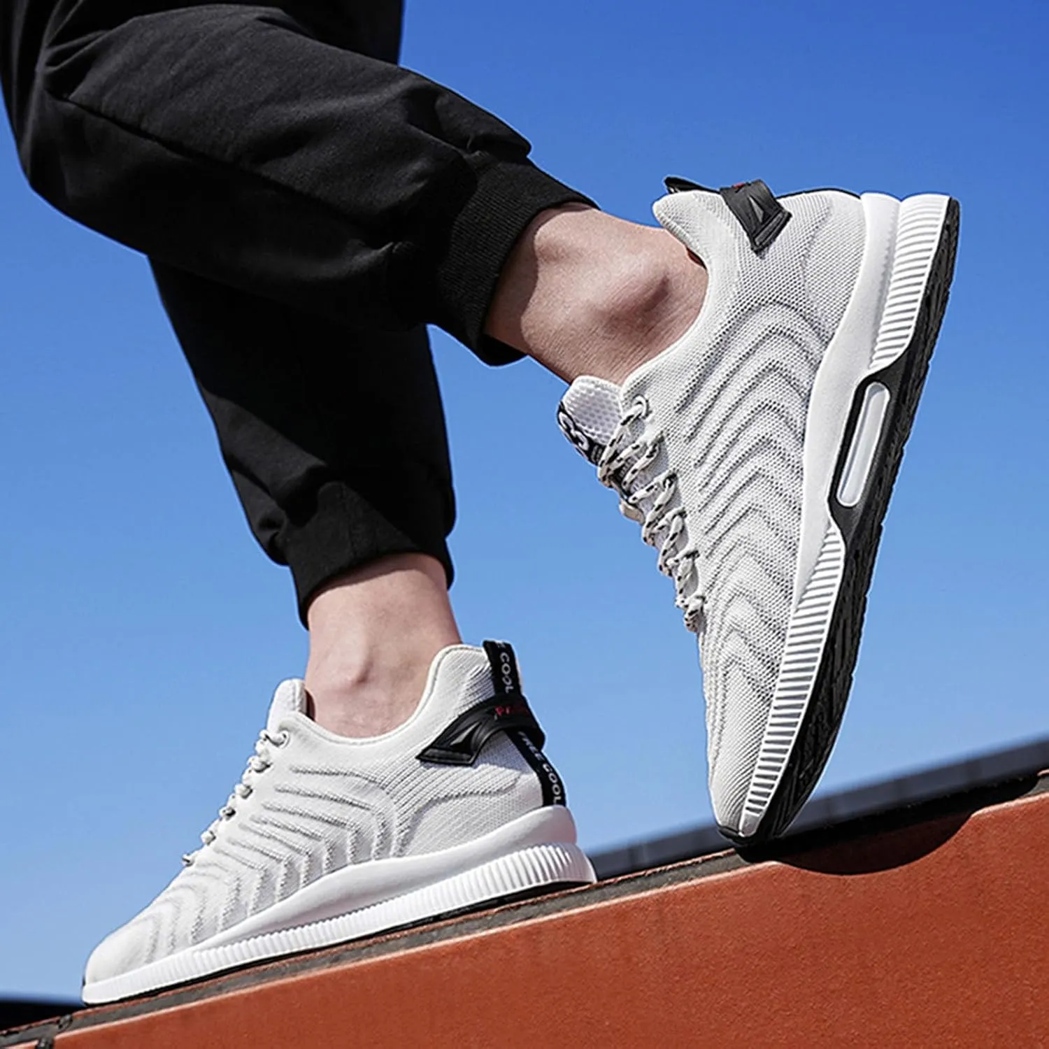 Couple Men's Elevator Shoes Men's Casual Mesh Trainers Lightweight Breathable Lace Up Sports Shoes with Hidden Lift Heel for Men Cm Mens Sneaker Boots Size 9