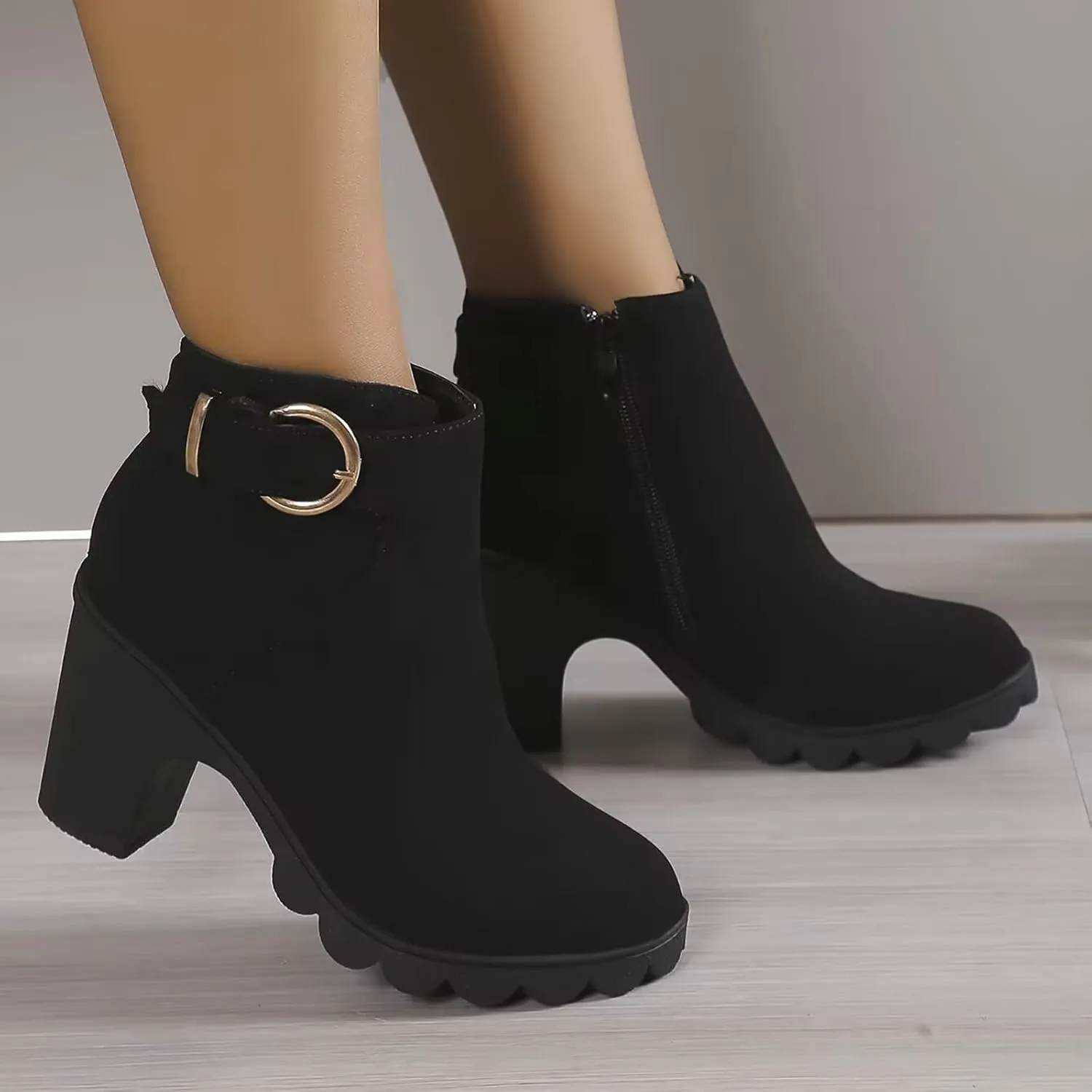 Cute Boots for Women Women's Boots Women's Black Booties The Big Red Boots Black Ankle Boots for Women Chunky Low Heel Brown High Heel Ankle Boots for Women