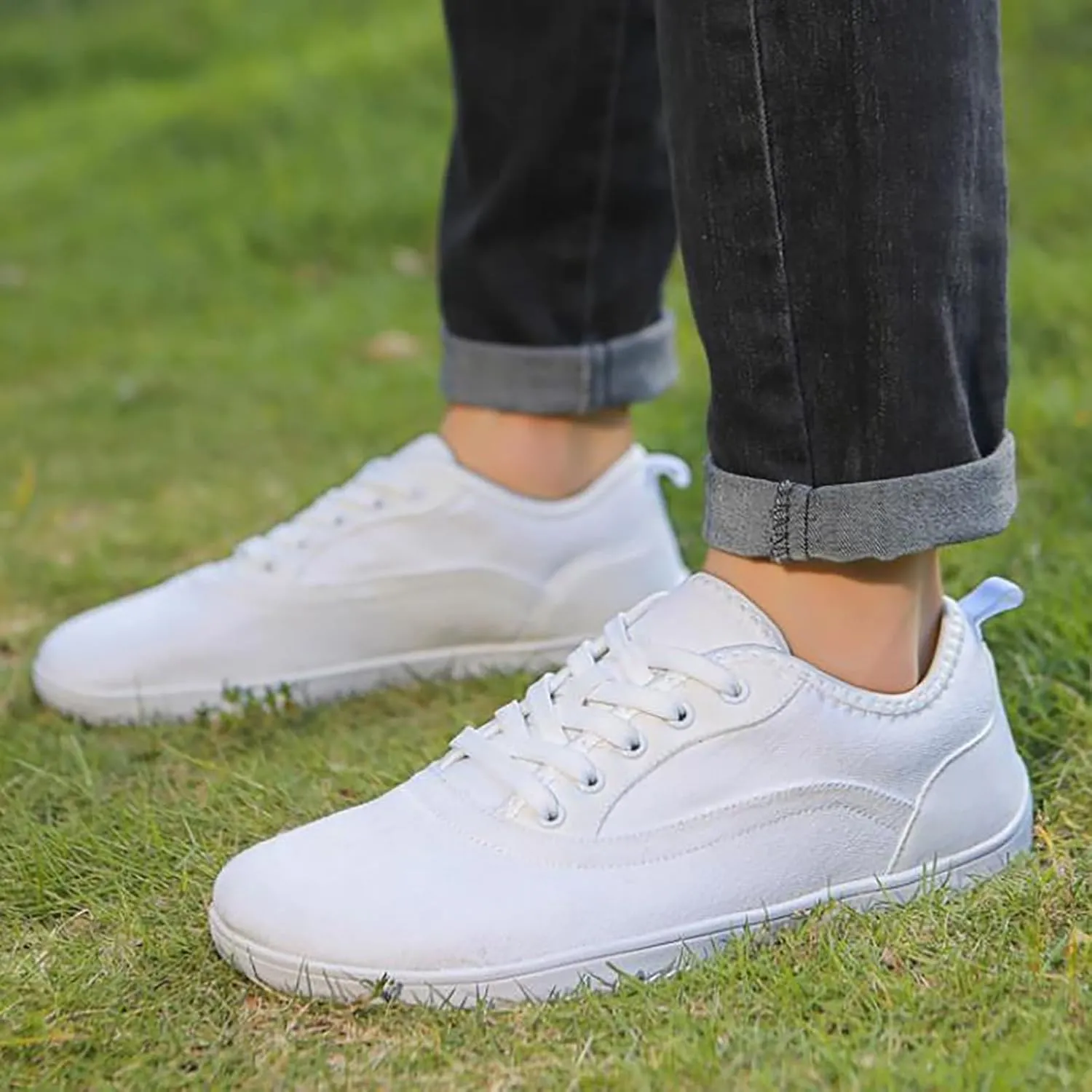 Dress Sneakers Men Dress Shoes for Men Running Shoes Womens Lightweight Round Toe Flats Comfortable Women Loafers Comfortable Womens White Sneakers Wide Width