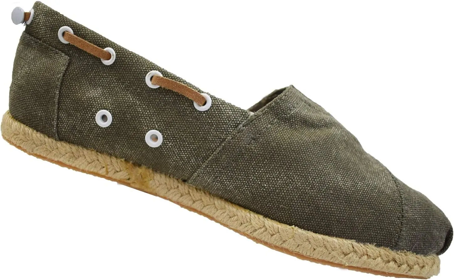 Farasion Women's Canvas Slip-On Shoes with Padded Insole