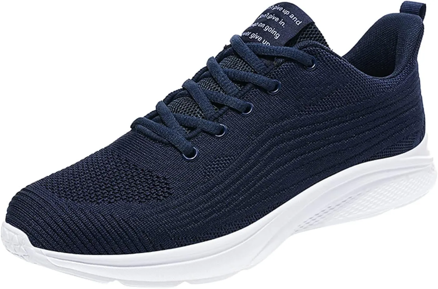 Fashion Sneakers Comfortable Men Sports Shoes Fashion Summer New Pattern Simple Solid Mesh Breathable Comfortable Lace