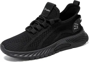 Flying Weaving Sneakers Women New Korean Fashion Round Head Lace Up Casual Shoes Thick Bottom Running Shoes Working