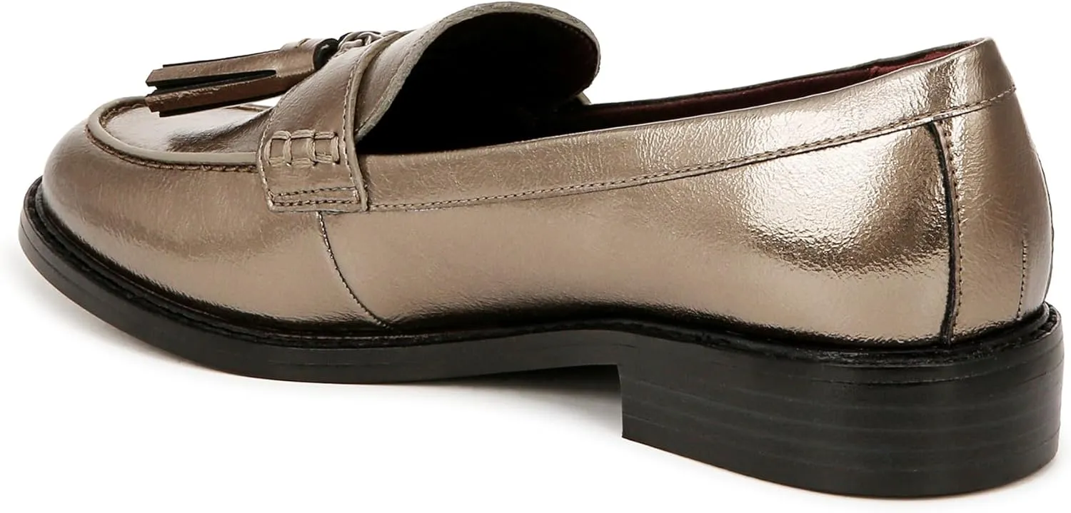 Franco Sarto womens Carolynn Low Slip on Tassel Loafers