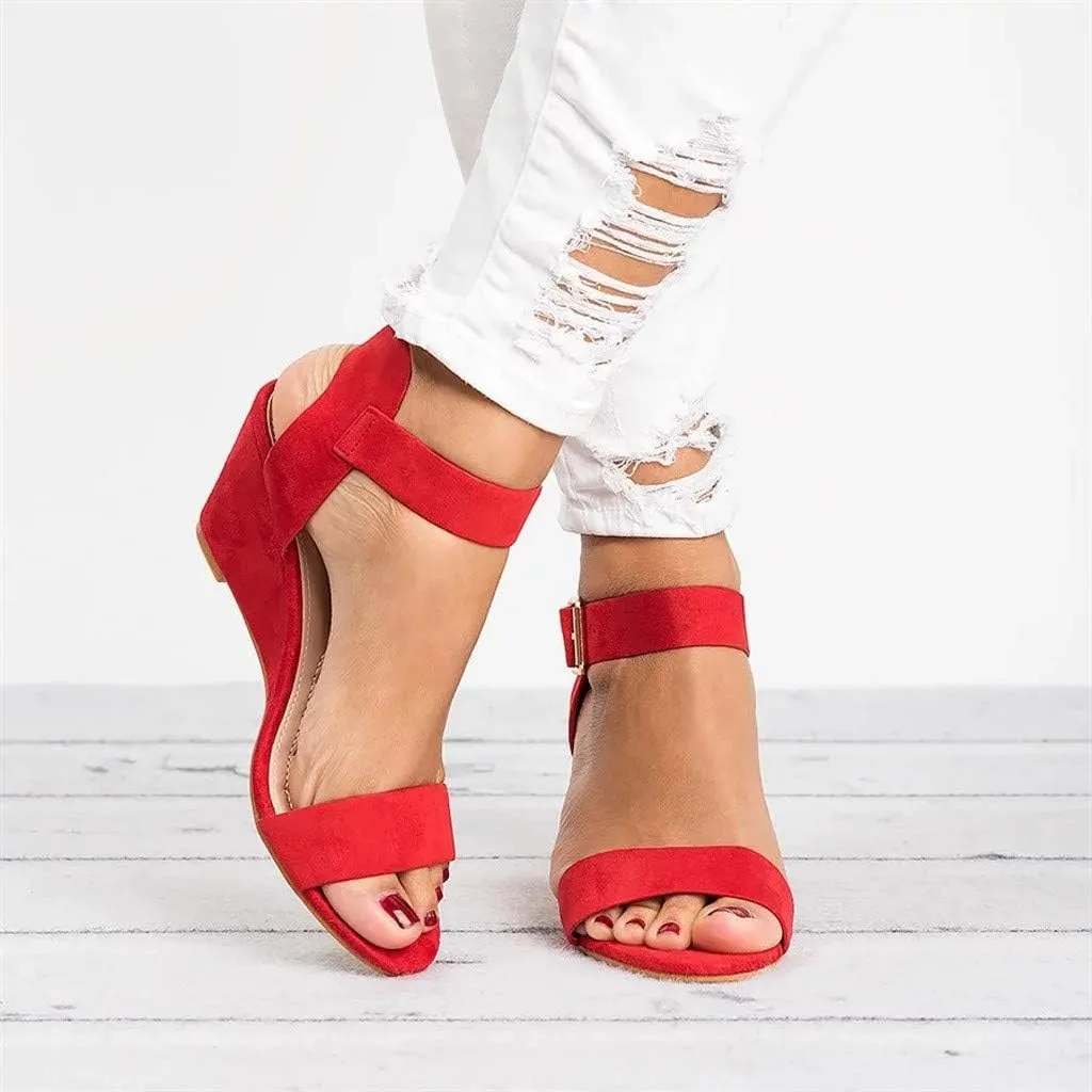 Gibobby Sandals for Women Dressy,Fashion Chunky Heel Sandal Open Toe Wedding Pumps Ankle Strap Evening Party Shoes