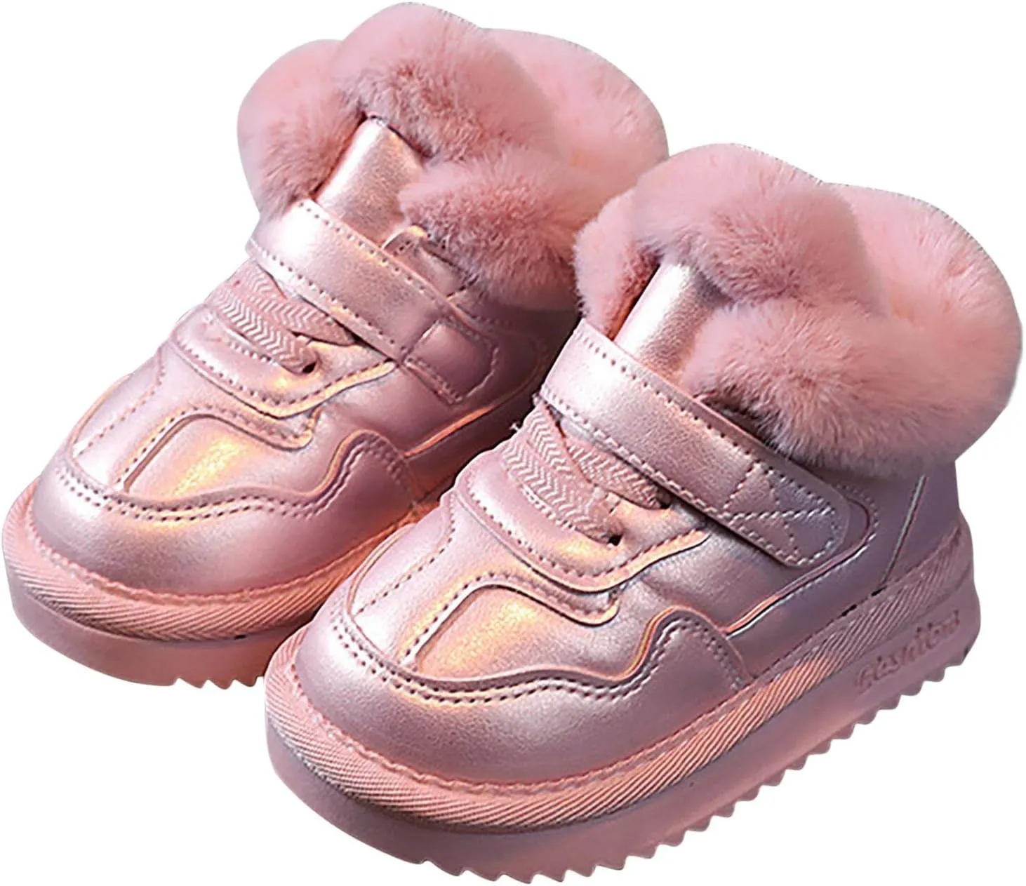 Girls Boots Kids Ankle Boots for Girls Easy on Off Side Zipper Boots Western Booties Cowboy Boots