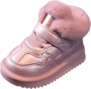 Girls Boots Kids Ankle Boots for Girls Easy on Off Side Zipper Boots Western Booties Cowboy Boots