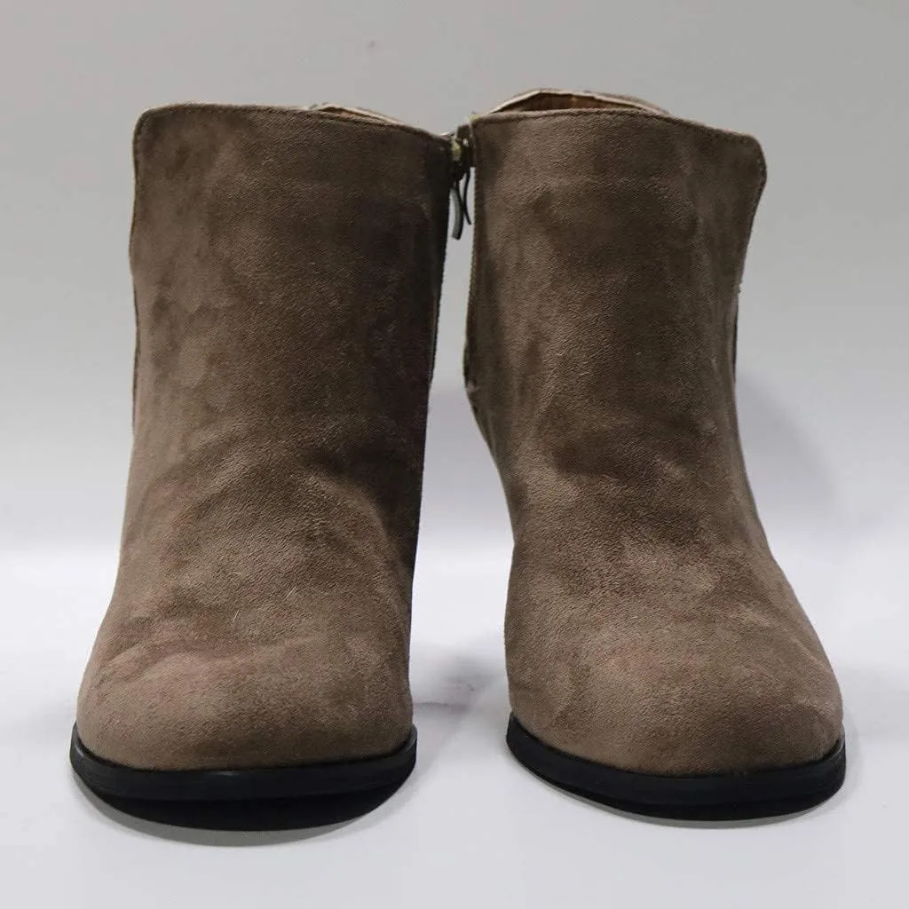 GUNIYIFS Women's Wedge Booties and Ankle Boots Comfortable Ankle Short Boots for Women Fashion Dressy Sexy Heels Shoes with Zipper
