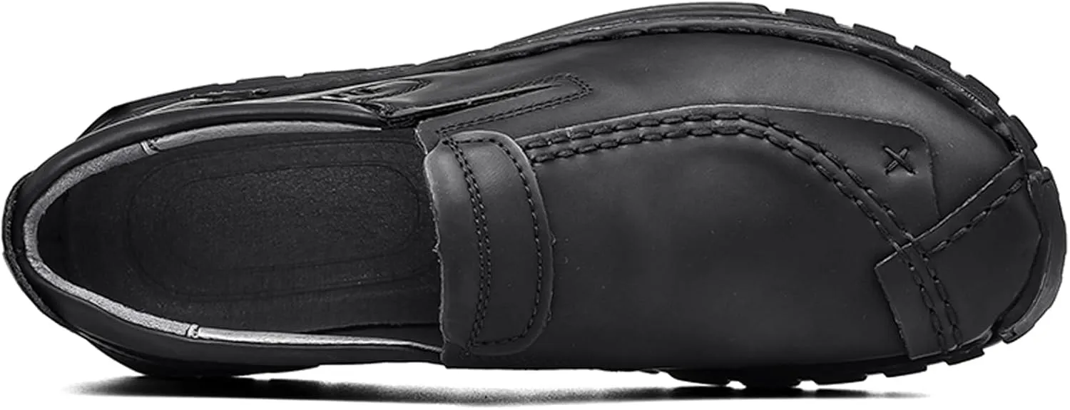 Honeystore Men's Loafers Flats Driving Casual Slip-on Shoes