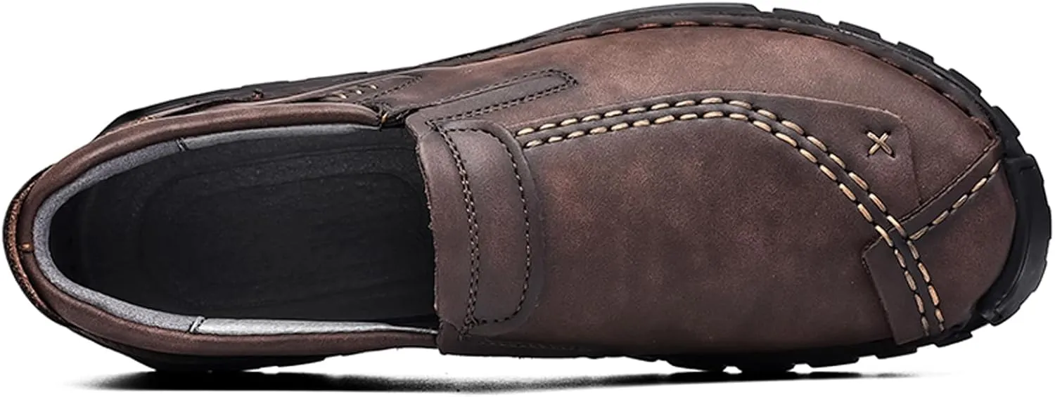 Honeystore Men's Loafers Flats Driving Casual Slip-on Shoes