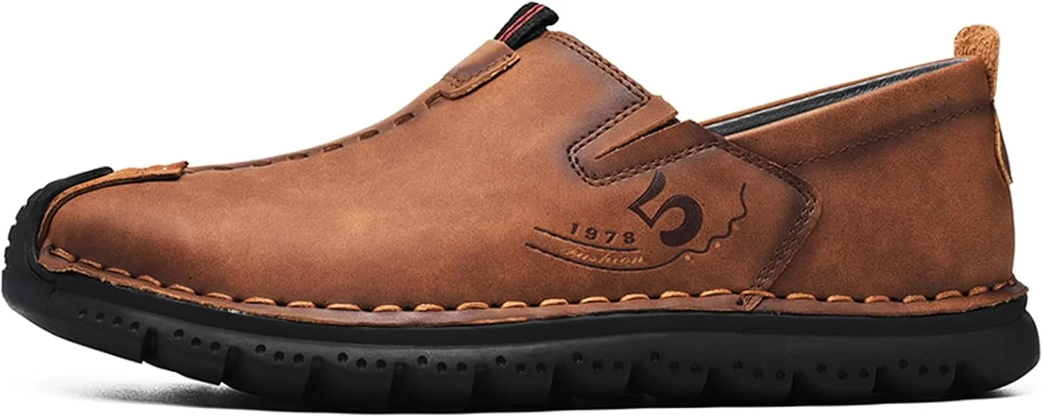 Honeystore Men's Slip-on Shoes Loafers Casual Flats Driving