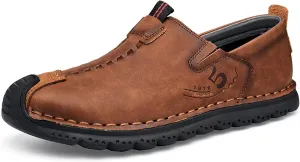 Honeystore Men's Slip-on Shoes Loafers Casual Flats Driving