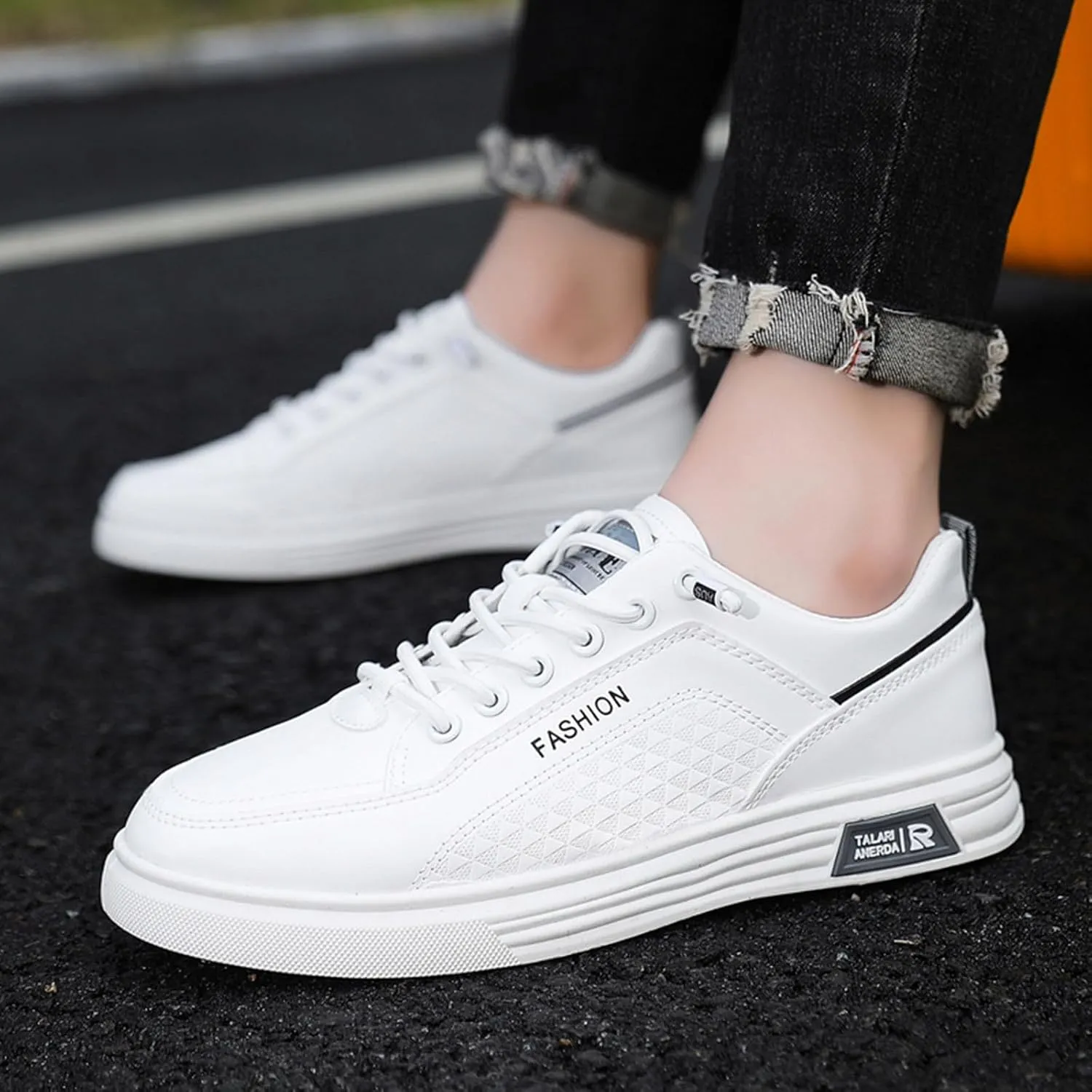 IWIHMIV Men's Walking Shoes Lightweight Breathable Comfortable Casual Mesh Running Shoes Outdoor Sport Shoes