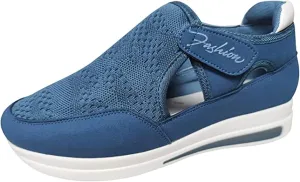 Lausiuoe Wedge Sandals For Women Dressy Summer Platform Ankle Strap Casual Flatform Sandals Strappy Beach Walking Shoes