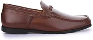 LIBERTYZENO Mens Genuine Leather Tassel Loafer Slip On Dress Shoes