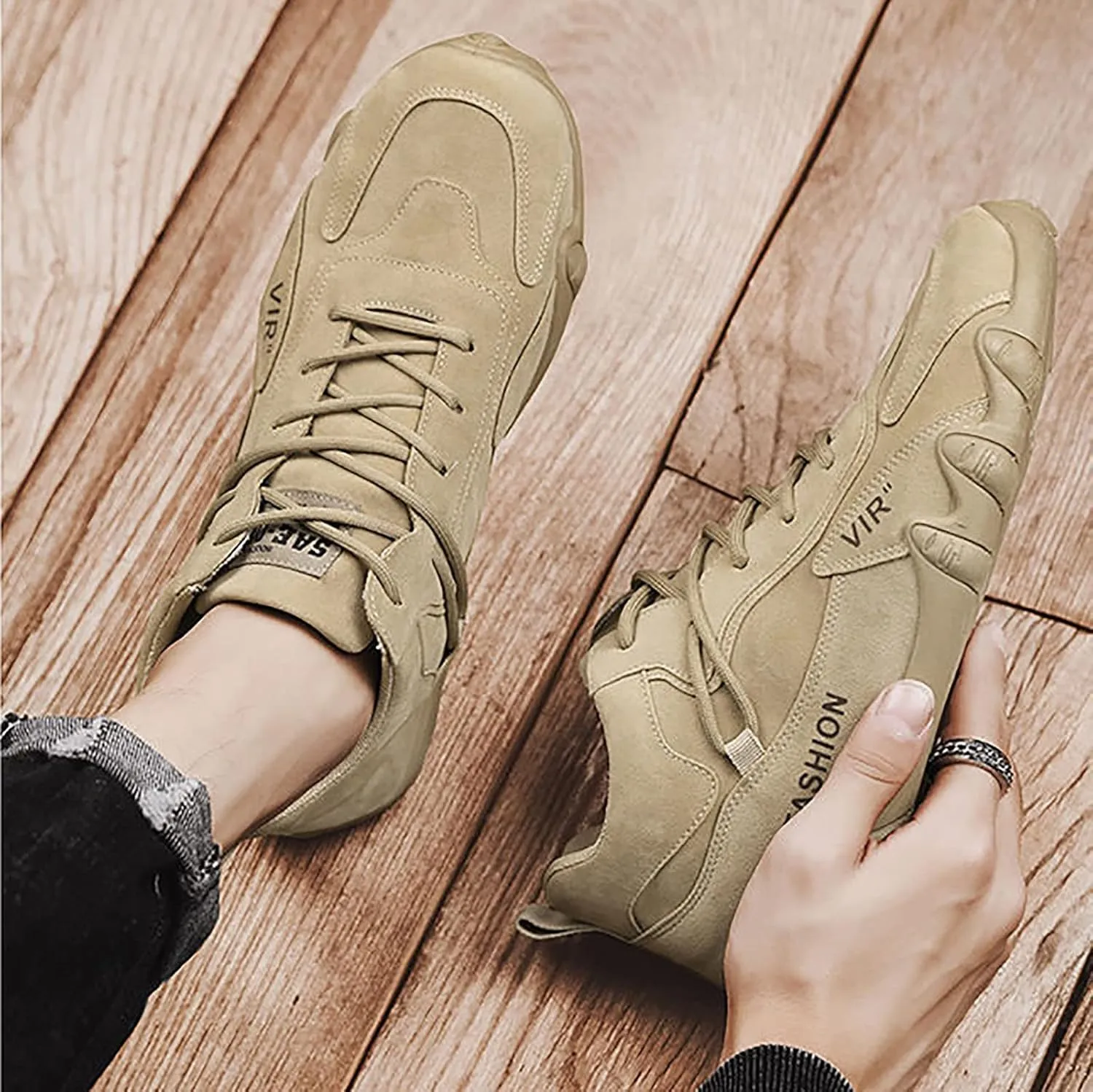 Lightweight Arch Support Sneakers for Men Comfortable Breathable Lightweight Tennis Shoe Non Slip Walking Shoes