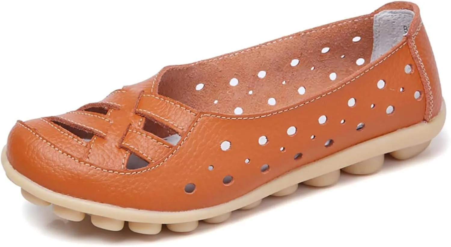Loafer Casual Flats for Women Penny Comfort Slip On Shoes Wide Width Walking Orthopedic Loafers Comfortable Moccasins Breathable Lightweight Round Toe Nurse Loafer Driving Walking Flat Work Shoes