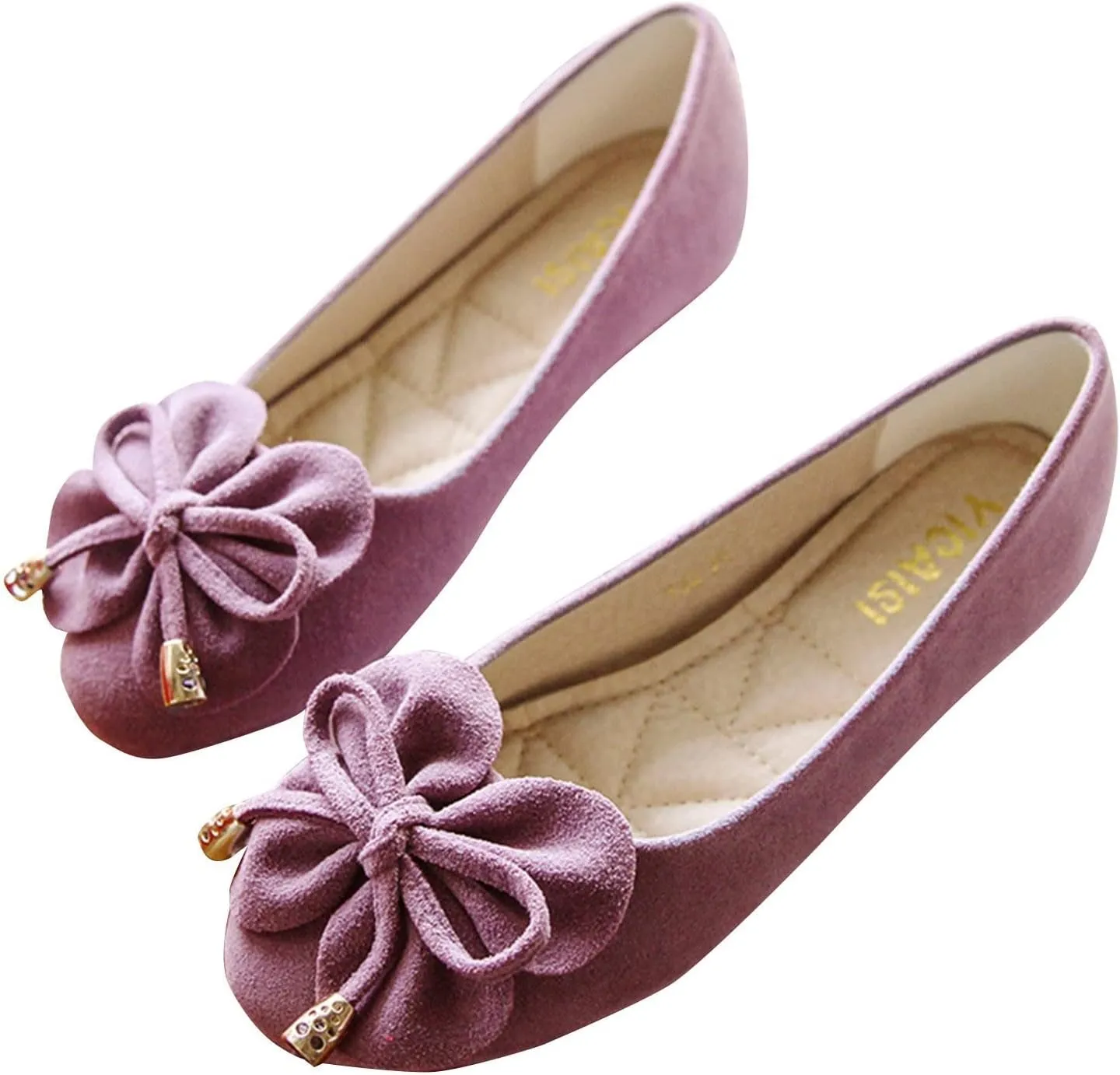 Loafers for Women Women Singles Shoes Flat Shoes Bowknot Casual Slip On Work for Ladies