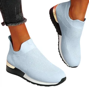 Masbird Fashion Shoes for Women Womens Fashion Sneakers Wide Width Running Flats Tennis Platform Walking Shoes Slip On Sneaker Sport Athletic Shoes Gray