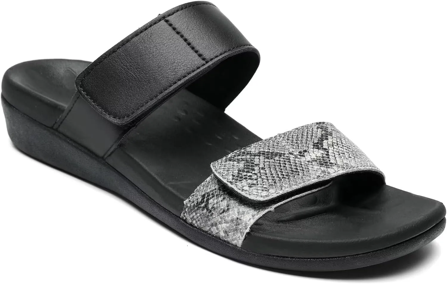 MEGNYA Orthotic Sandals for Women, Plantar Fasciitis Sandals for Flat Feet, Orthopedic Walking Slide Sandals with Arch Support