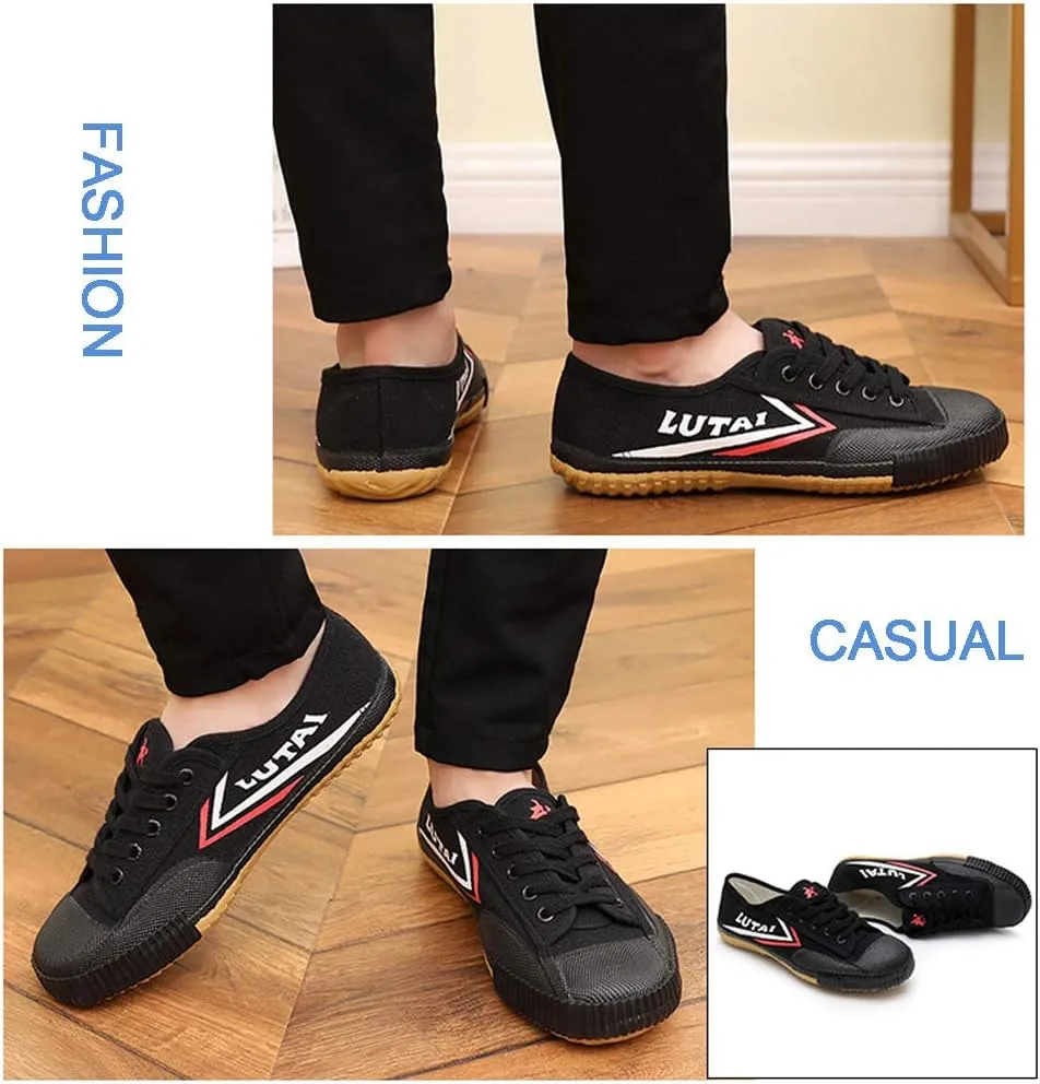 Men Women Kungfu Canvas Shoes
