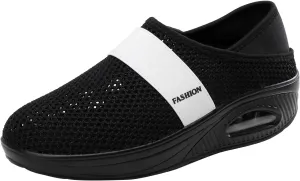 Men's Arch Support Shoes Non Slip Sneakers Casual Air Cushion Sole Walking Shoes Running Athletic Sneaker