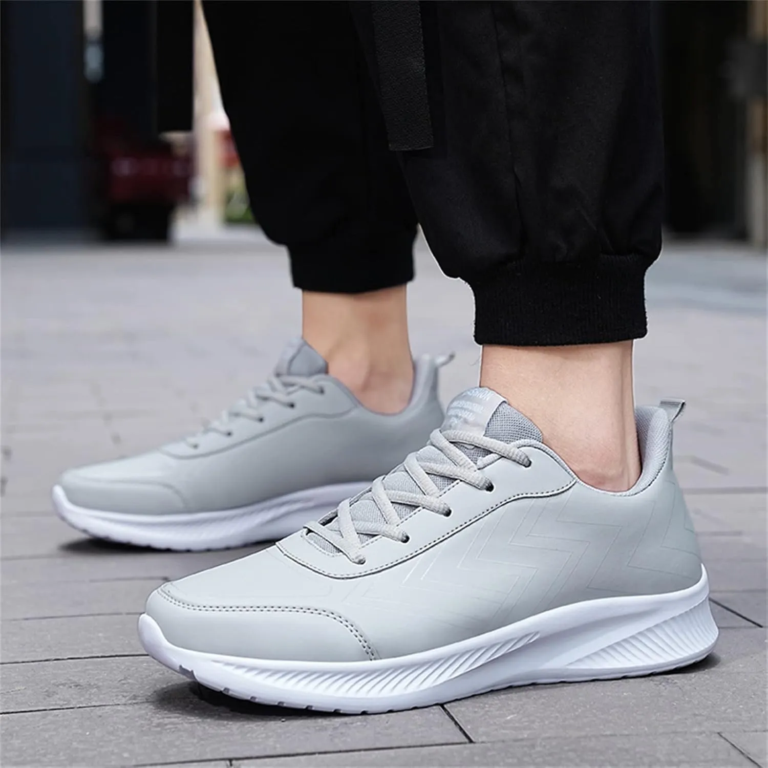 Men's Breathable Mesh Running Shoes Recovery Air Athletic Running Tennis Shoe Men's Sport Breathable Mesh Shoes