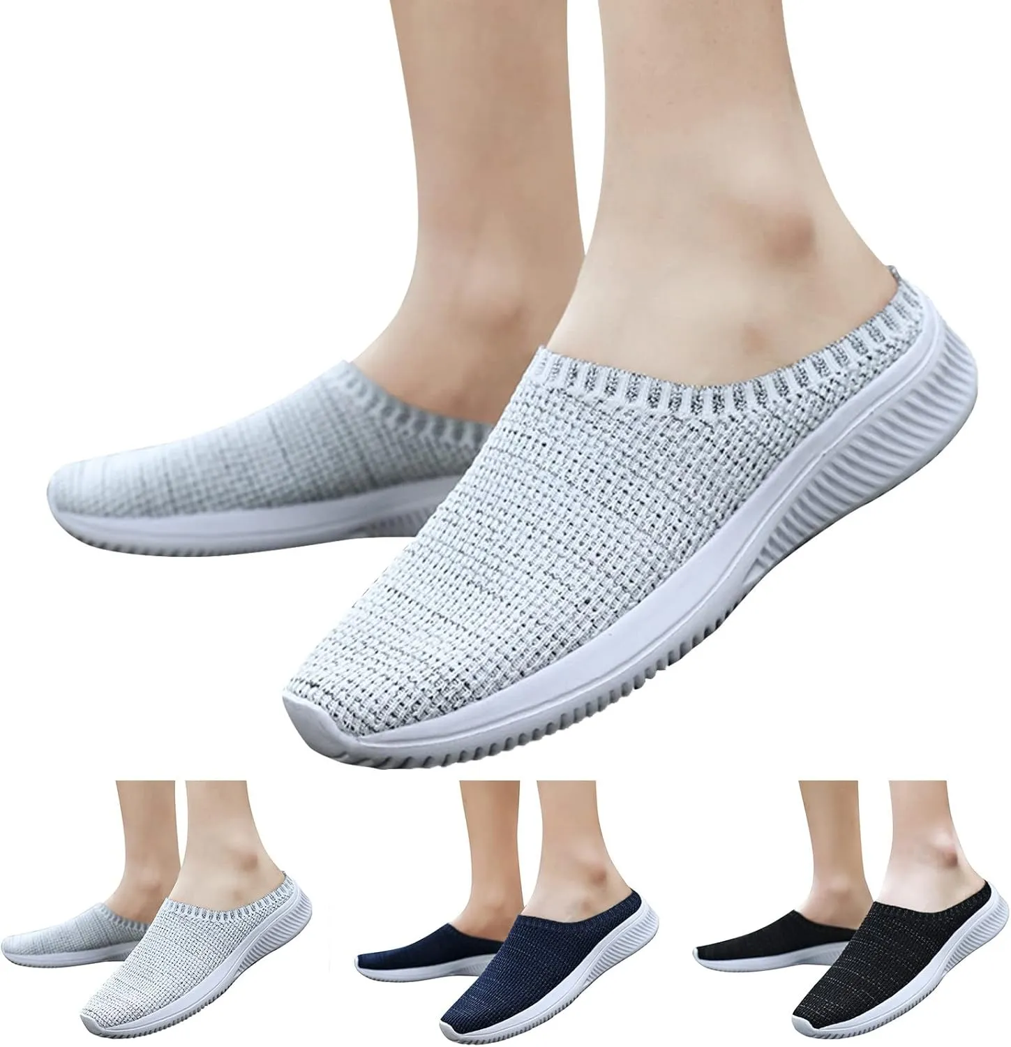 Men's Casual Shoe Men Sports Shoes Summer New Pattern Fashion Simple Solid Mesh Breathable Comfortable and Lightweight