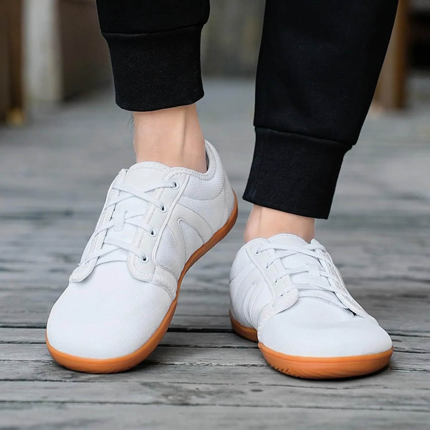 Men's Classic Casual Jogging Sneakers Lace Up Lightweight Breathable Fashion Sneaker Wide Walking Shoes for Men