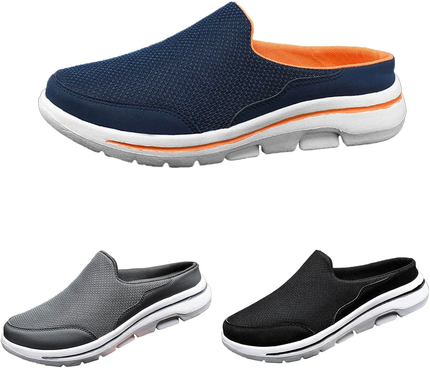 Men's Orthopedic Comfortable Slip-On Shoes Casual Sneaker Mesh Breathable Walking Shoe Convenient Slip On Shoes