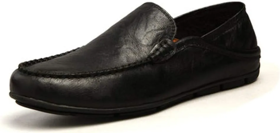 Men's Penny Loafers Moccasin Driving Shoes Slip On Flats Boat Shoes
