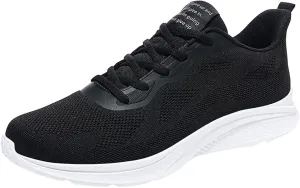 Men's Recovery Shoes Lace Up Solid Running Shoes Casual Fashion Sneakers Lightweight Air 1 Sneaker Shield for Mens